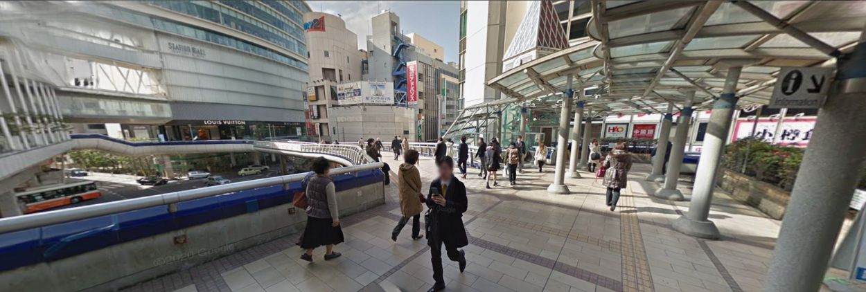 駅からの道順 1